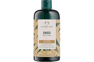 The Body Shop Ginger Anti Dandruff Shampoo, Green, Honey, 400 ml