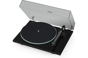 Pro-Ject Tourne-disque T1 EVO BT avec Bluetooth (piano noir)