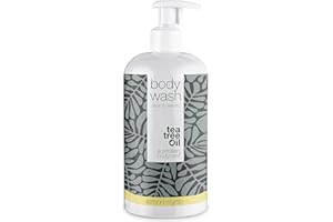 Australian Bodycare Body Wash 500ml | Shower Gel with 100% Natural Tea Tree Oil + Lemon Myrtle | For Pimches, Impure Skin and