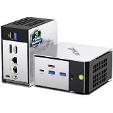 GMKtec Mini PC M8 Masa&uuml;st&uuml; Bilgisayar AMD Ryzen PRO 6650H (6C/12T 4.50Ghz) Dual NIC LAN 2.5GbE, 16GB LPDDR5 RAM + 512 GB Sabi