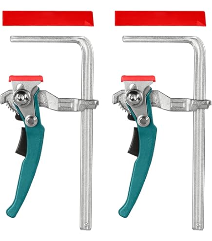 Milescraft TrackMaster T-Track KlemmSystem - Universell Für Alle T-Schienen Inklusive 7,6 Cm Klemme