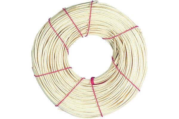 Rayher Rotin N°8 Ø 3 mm Qualité Ruban Rouge Rouleau 125 g