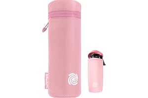 BlendyGo etui termiczne na blender BlendyGo 3, termiczna ochrona, mini blender do smoothie i koktajli, przenośny USB mikser, technologia PulseMotion & BlendPro, 550 ml (Różowe)