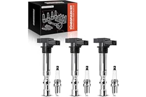 ‎FRANKBERG Frankberg 3x Zündspule+3x Zündkerze Kompatibel mit Ibiza III 6L1 BBM 2007-2008 Fabia I 6Y2 AWY/BMD 2001-2007 Polo 9N AWY/BMD 2002-2009 Replace# 03D905115