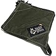 Bushcraft Spain Waterproof Oilskin Tarp 10’ x 10’ - GREEN Waxed Cotton Canvas Shelter for Survival, Bushcraft and Traditional Camping - Made in Spain