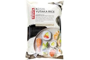 Yutaka Koshi Rice 5kg | Premium Grade Japanese Short Grain Rice | Authentic Japanese Rice Round Grain | Perfect for sushi rice, sticky rice and everyday Asian cooking