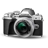 Olympus E-M10 Mark III 14-42EZ Kit (16 Megapiksel, 14-42mmEZ Lens, 4K Video, 5-Eksen IS, Wi-Fi), G&uuml;m&uuml;ş/G&uuml;m&uuml;ş