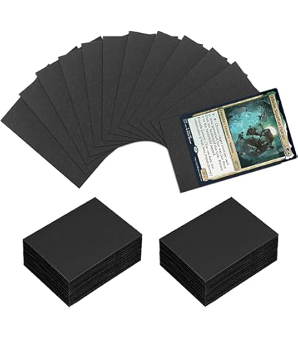 500 Unidades De Fundas Para Tarjetas – Fundas Para Tarjetas De Intercambio Mate Transparente, Polipropileno (PP), Aptas Para MTG, TCG, Béisbol, Fútbol Y Tarjetas De Juego (Mate Transparente