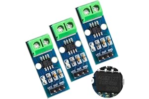 CHRI ACS712 5A Current Sensor Module 3 Pcs 5A Ampere Sensore di Corrente Gamma compatibile for Arduino