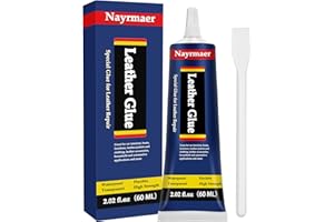 Nayrmaer Leather Glue, Extra Strong Adhesive for Sofa Repair, Jacket, Handbags, Wallet, Furniture, Belt (60ml)