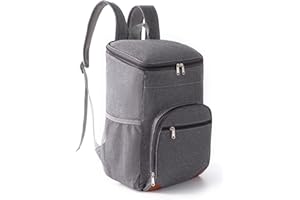 sunVigorous Zaino termico da 15L impermeabile,Zaino Frigo,Zaino Termico Porta Pranzo,Borsa Termica Borsa Frigo, ideale per picnic, spiaggia, campeggio e viaggio