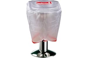 barbecook Copertura per Barbecue, per Tutti i Barbecue a Carbone, Impermeable, Accessori per Barbecue, Trasparente, 65x60cm