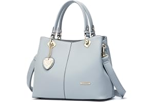 AINUOEY Donna Borse a Mano Borsa a Spalla Elegante Grandi Firmate Marca Tracolla Antifurto PU pelle 73501 1 pz