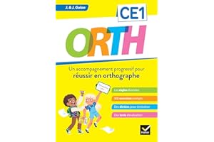ORTH CE1 - Réussir en orthographe