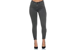 Elara Jeans Donna Stretch Vita Alta Skinny Slim Chunkyrayan