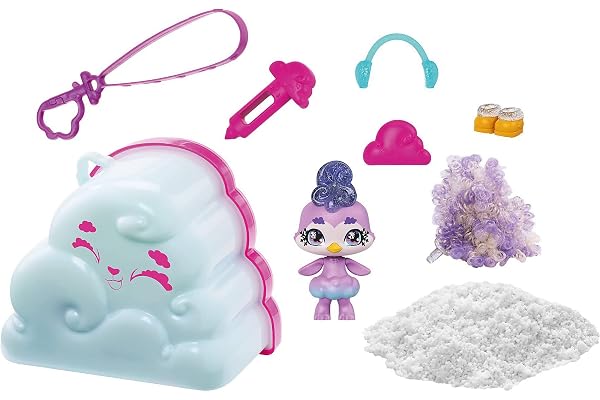 Cloudees grand nuage, série 1, figurine surprise de 7,5 cm à collectionner, modèle aléatoire avec accessoires inclus, GNC94