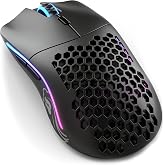 Glorious Model O RGB Minus Kablosuz BAMF Sens&ouml;rl&uuml; 19000 DPI 65 gram Gaming Mouse Mat Siyah