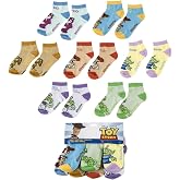 Toy Story Ankle Socks Pack for Everyday Wear and Sport - Pack Soft and Breathable Ankle Socks for Sneakers and Casual Footwea