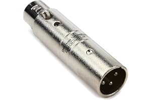 Hosa GLT-255 XLR3F to XLR3M Ground Lifter Adapter