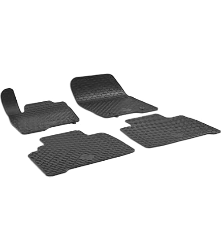 Gummifußmatten Für Ford S-Max II & Galaxy Ab 2015 – 4-teilig, Antirutsch & Passgenau