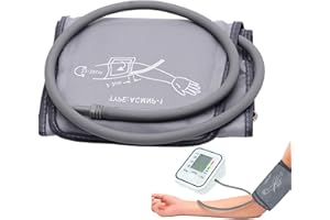 BANJIABB Blutdruckmanschette,Blutdruckmanschette Oberarm,Blutdruckmanschette Manuell,Ersatz-Manschette,22-32cm(Grau)