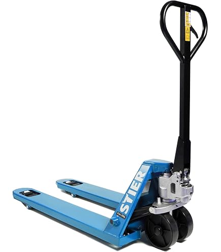 Transpalette Manuel 2500 Kg - Fourches 1150 Mm - Galets Nylon - Vert - Pour Entrepôt, Manutention