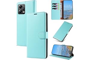 KKEIKO Funda para Xiaomi Redmi Note 12 5G, Billetera Carcasa de PU Cuero, Anti Golpes Magnético Funda con Stand Function para Redmi Note 12 5G, Verde