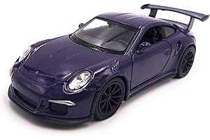 ‎H-CUSTOMS H-Customs Porsche 911 991 GT3 RS Modellauto Auto Lizenzprodukt 1:34-1:39 Lila