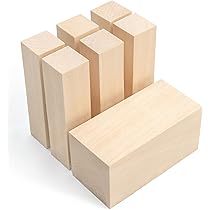 Blocs De Sculpture En Tilleul - 12 Pièces 10x2,5x2,5 Cm, Bois Doux Pour Débutants Et Artistes