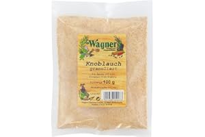 Wagner Gewürze Knoblauch granuliert, 7er Pack (7 x 100 g)