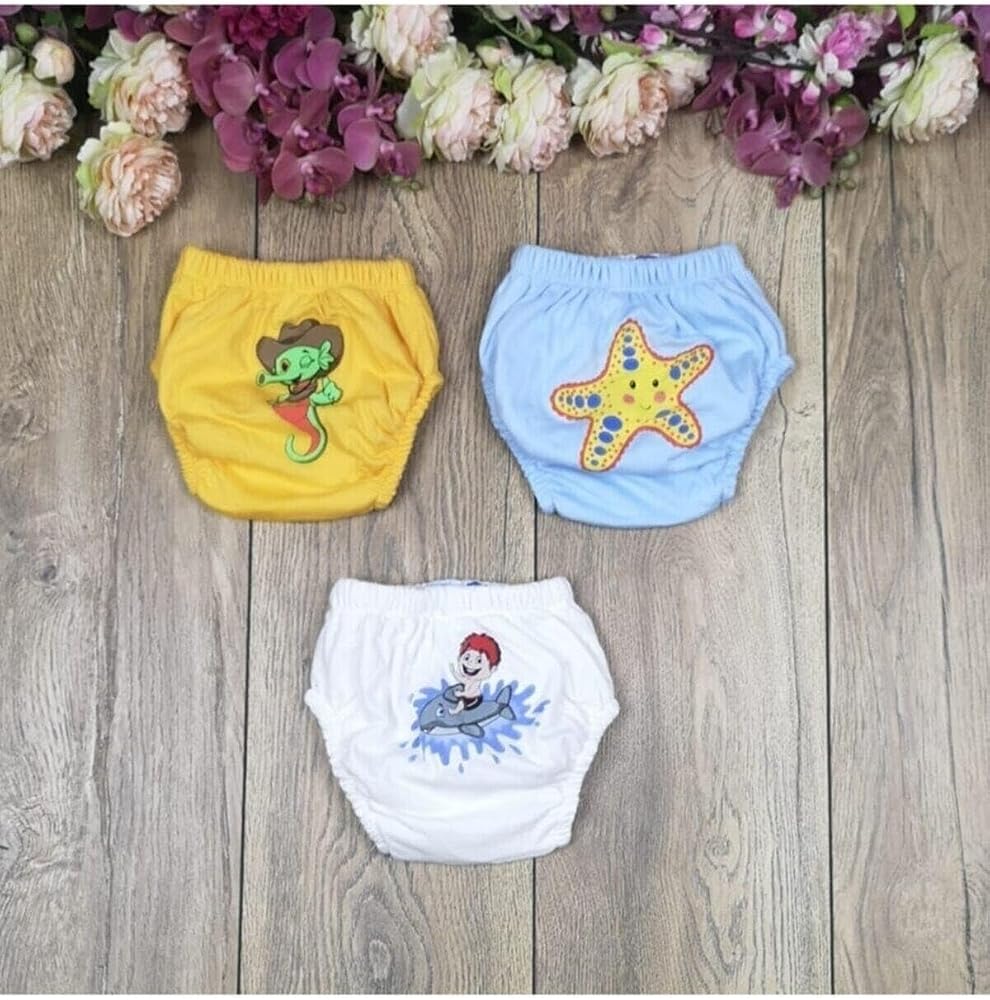 Bejamonti 3'lü Organik Sızdırmaz Alıştırma Külodu, Unisex