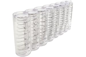 Monnayeur Distributeur de Monnaie EURO Transparent et Gradué (de 1cts à 2 €) - Monepass France