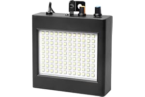 ‎WECAN 108 Led Stroboskop Disco Licht, Stroboskop Blitzer Disco Blitzlicht für Party, Stroboskope Disco Blitzer Mini Led Atomic Strobe Light Stroposkopblitzer Blinklicht Disco Lights Halloween Lichttechnik