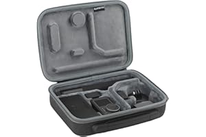 ZJRXM Torba na DJI Osmo Action 3, przenośna torba do przechowywania, torba podróżna, torebka na DJI Osmo Action 3 akcesoria (do DJI Action 3 Adventure Combo)