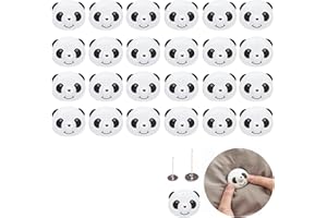 Fayemint 24 Pièces Clip de Couette, Pince pour Housse de Couette Panda Mignon, Plastique Couette Clip, pour Matelas Housse de Couette et Vêtements