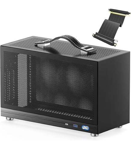SGPC K49 Series Chassis|Portable Mini-ITX PC Gaming Case|7-8L