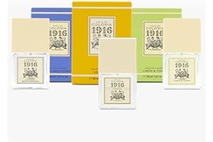 1916 ORIGINAL 1916 - Estuche de Regalo Mujer y Hombre Agua de Colonia Hombre y Mujer Original + Lavanda Mediterránea + Limón & Tonka, Pack de 3 x 30 ml, Fragancia Floral y Fresca, Aroma de Larga Duración