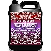 Dirtbusters 3 in1Teppichreiniger & Polsterreiniger Konzentrat für alle Teppichböden und Polster, reinigt & desodoriert - Tepp