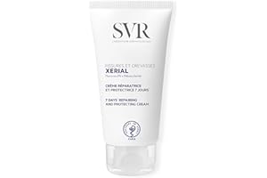 SVR - Xérial Fissures & Crevasses - Crème réparatrice 7 jours - Pour pieds et mains très secs, fissurés ou crevassés - Urée pure 15%, Centella Asiatica, Panthénol - 50 ml