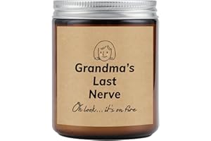 Blumuze Grandma Gifts, Scented Candles Gifts for Grandma, Grandma Birthday Gifts from Granddaughter Grandson, Gifts for Grandma on Anniversary Mothers Day Christmas, Presents for Grandma Nanny