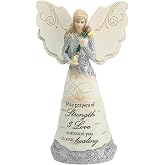 Pavilion Gift Company 82348 St&auml;rke und Heilung Angel Figur, 6&ndash;1/2 Zoll