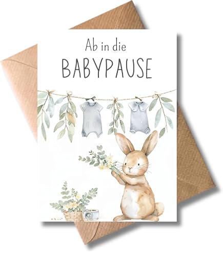 Geschenkkarte Für Werdende Väter – Zur Schwangerschaft, Baby-Ankündigung & Vatertag