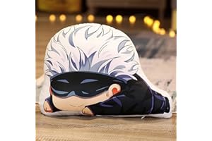 ANJINGUANG Anime-Dekokissen Gojo Satoru, niedliche Plüschtiere, Anime-Figur, 35 x 45 cm