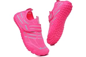 PiDaGlobal Zapatos de Agua Calcetines Descalzos de Secado rápido Antideslizante para Niñas Niños Piscina de Playa Natación para Buceo Ejercicio