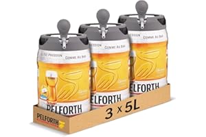 Pelforth - Bière blonde 5.8° - 3 fûts de 5L