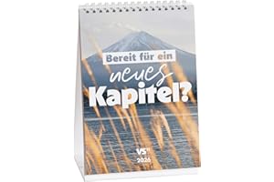 ‎VISUAL STATEMENTS Visual Statements – Wochentischkalender 2026 „Best of VS“ – Tischkalender mit 52 inspirierenden Sprüchen – Wochenkalendarium mit Spiralbindung – Doppelseiten-Design für Büro & Zuhause