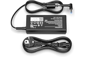 BIUBOTY Cargador 65W 19.5V 3.33A Alimentación Compatible con HP Laptop Pavilion 14 15 ProBook 430 450 EliteBook Folio 1040 G1 G2 250 255 840 G3 G5 G6 G7 G8 741727-001 710412-001 Ordenador Adargador
