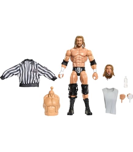WWE『WWF』HHH フィギュア(1of600体)レア Mattel WWE Then Now Forever Limited Edition Triple-H HHH Action
