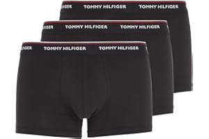 Tommy Hilfiger Boxer Homme Lot de 3 Taille Basse Slip Homme Coton