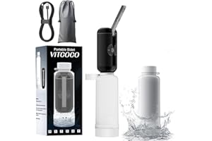 VITCOCO Portable Bidet, Rechargeable Mini Handheld Personal Travel Bidet, 2 Pressure Modes Electric Toilet Sprayer for Personal Hygiene Clean, Baby Wash, Soothing Postpartum Care, Hemmoroid Treatment